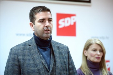 Konferencija za medije SDP-a na temu "Građanski odgoj" 