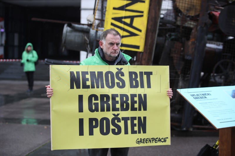 Greenpeace ispred sjedišta Ine