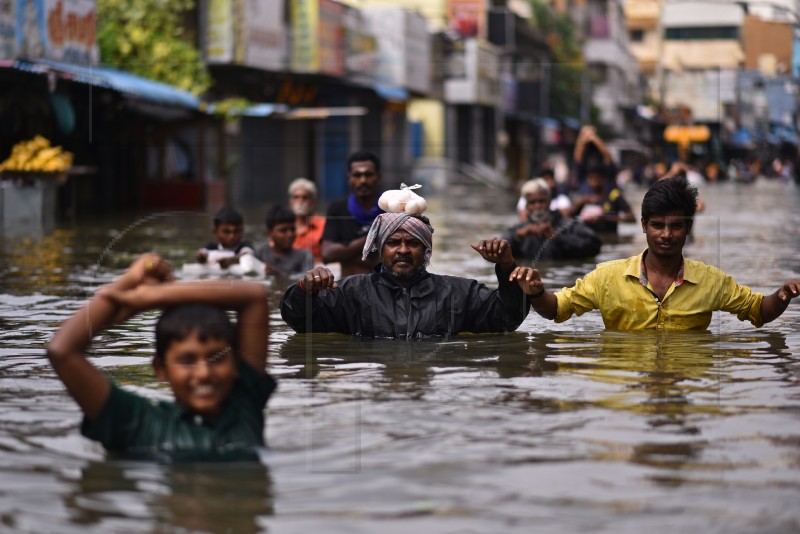 INDIA WEATHER CYCLONE FLOOD