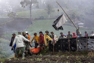 INDONESIA MARAPI VOLCANO ERUPTION