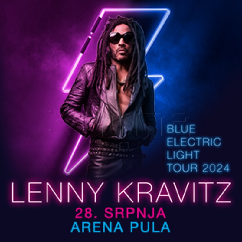 Lenny Kravitz to perform in Pula Arena on 28 July 2024