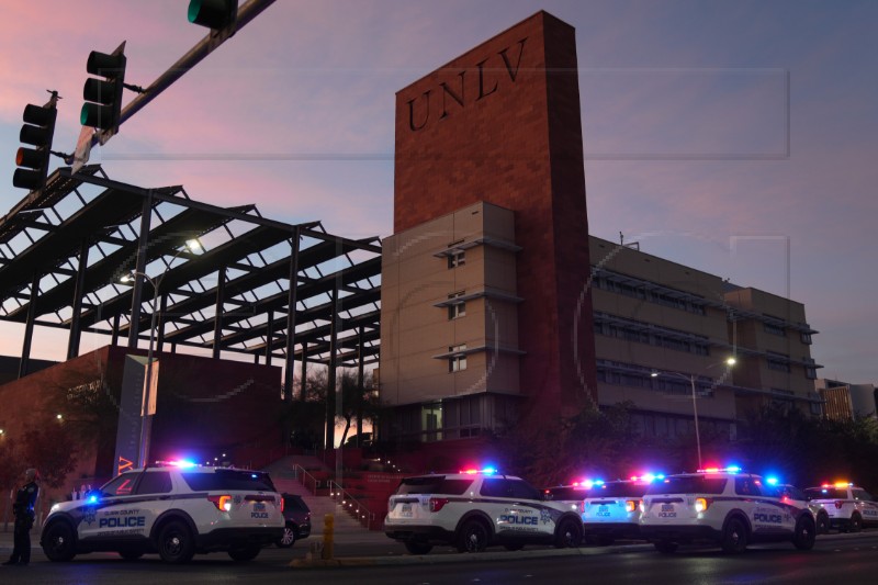 USA CRIME UNLV SHOOTING