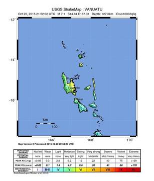 Potres magnitude 7 zatresao regiju Vanuatua, upozorenje za cunami