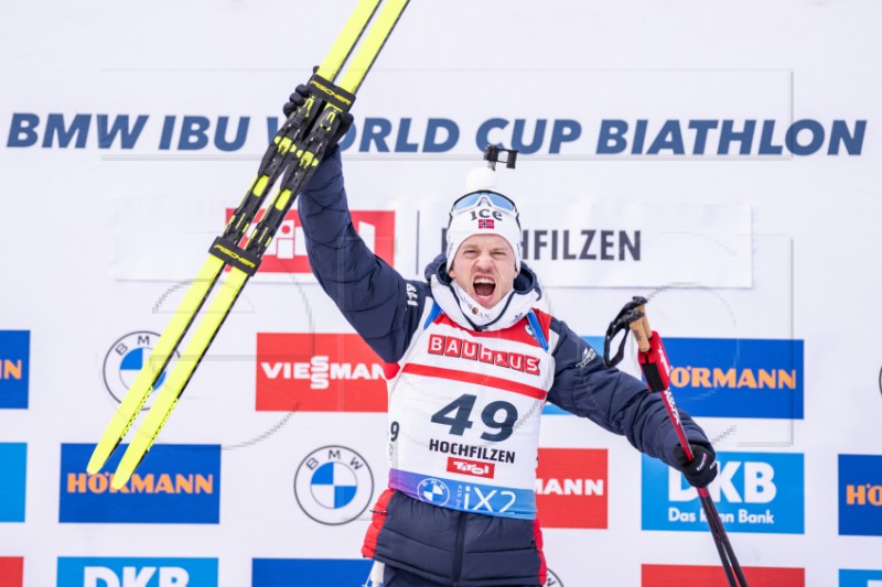 SK - biatlon: Tarjei Boe pobjednik sprinta u Hochfilzenu