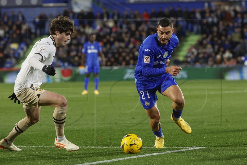 Španjolska: Getafe - Valencia 1-0