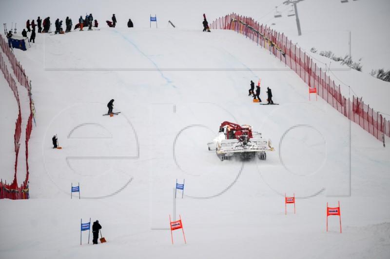 SWITZERLAND ALPINE SKIING