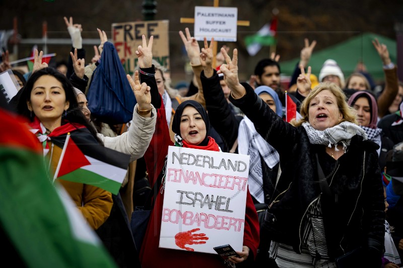 NETHERLANDS PROTEST ISRAEL GAZA CONFLICT