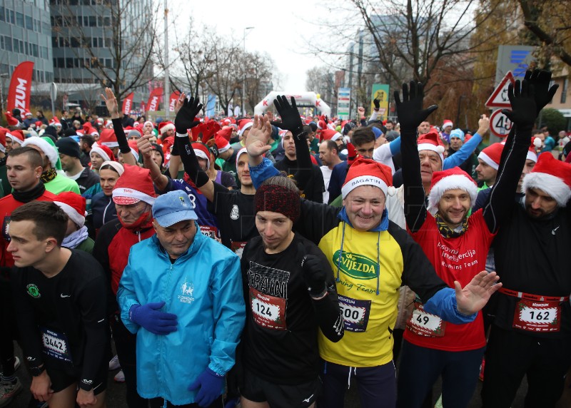 Humanitarna utrka Zagreb Advent Run 2023  