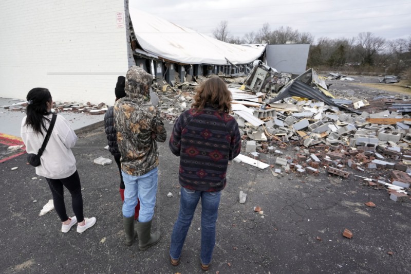 USA WEATHER TENNESSEE TORNADOS