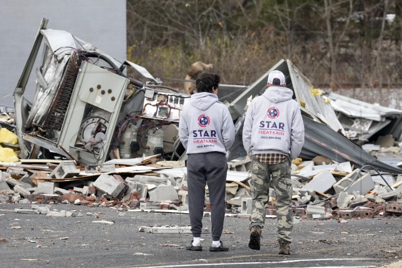 USA WEATHER TENNESSEE TORNADOS