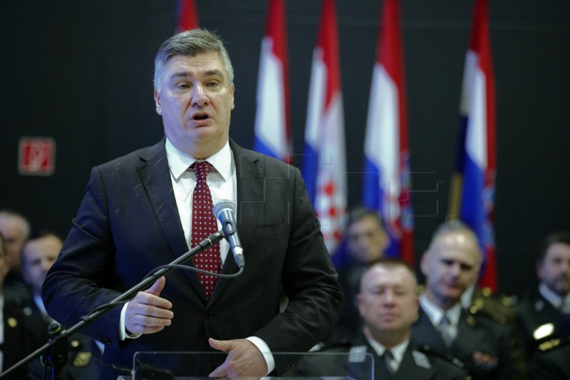 Milanović: Croatia has to start producing its own weaponry