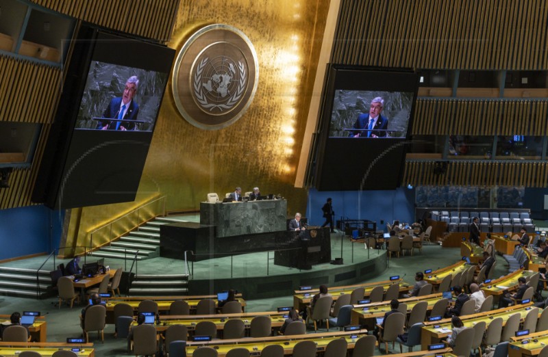 UN General Assembly passes resolution on humanitarian ceasefire, Croatia votes for