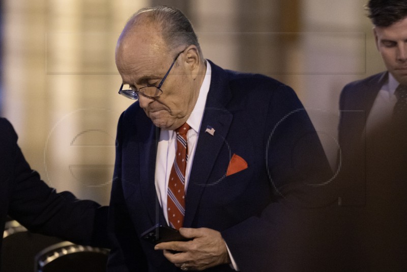 USA TRIALS GIULIANI DEFAMATION