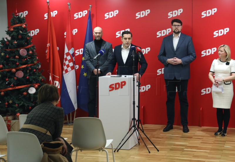 Konferencija za medije SDP-a o Rezoluciji "Sigurno mjesto za žene"