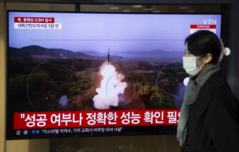 SOUTH KOREA NORTH KOREA MISSILE LAUNCH