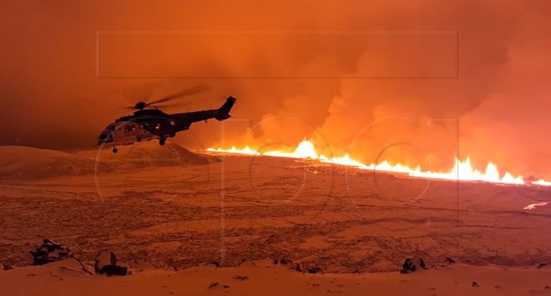 ICELAND VOLCANIC ERUPTION