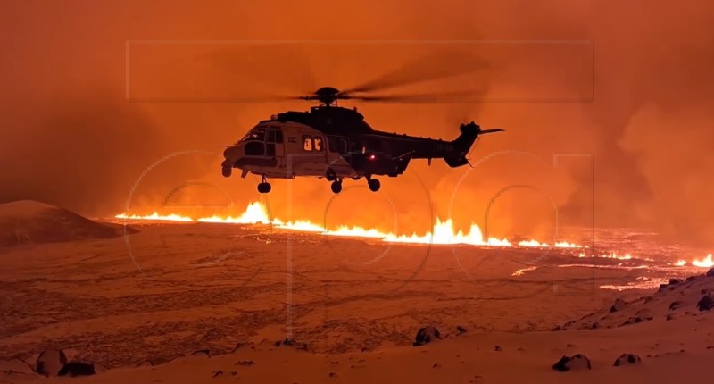 ICELAND VOLCANIC ERUPTION