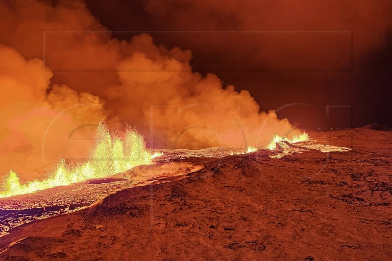 ICELAND VOLCANIC ERUPTION