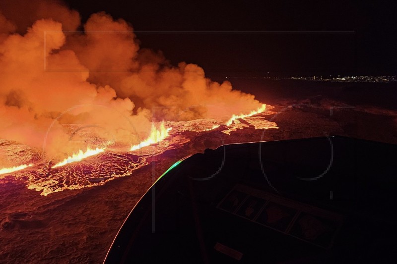 ICELAND VOLCANIC ERUPTION