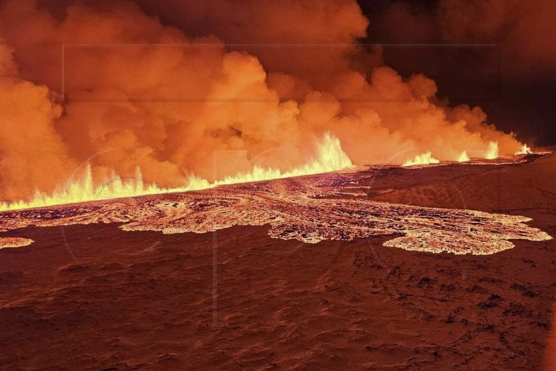 ICELAND VOLCANIC ERUPTION