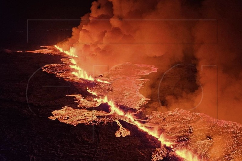 ICELAND VOLCANIC ERUPTION