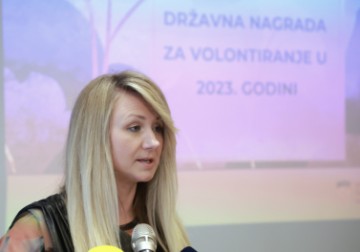 Uručena Državna nagrada za volontiranje u 2023. godini