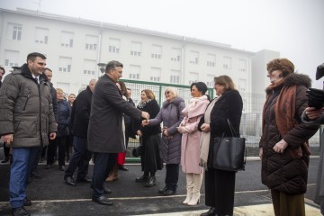 Premijer Plenković posjetio Sisačko-moslavačku županiju