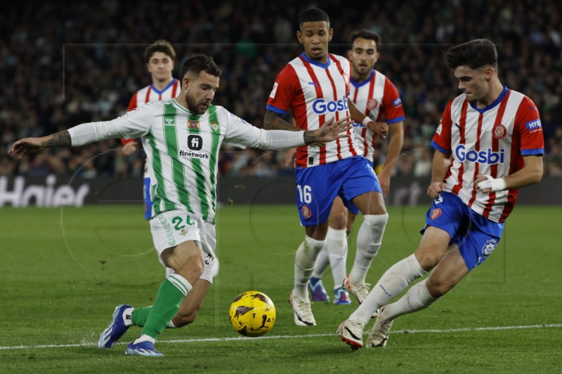 La Liga: Betis golom u 88. minuti zaustavio Gironu