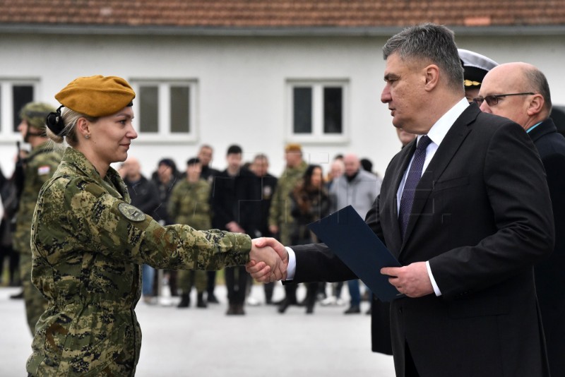 Predsjednik Milanović na obilježavanju 31. obljetnice Puma