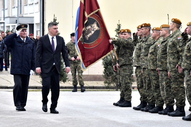 Predsjednik Milanović na obilježavanju 31. obljetnice Puma