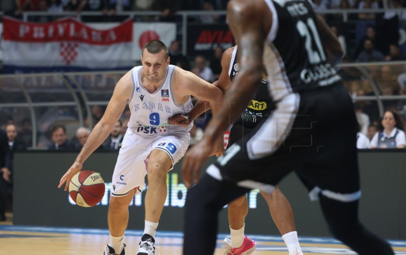 ABA liga: Zadar - Partizan Mozzart Bet