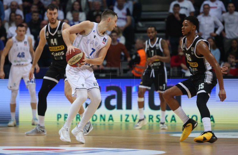 ABA liga: Zadar - Partizan Mozzart Bet