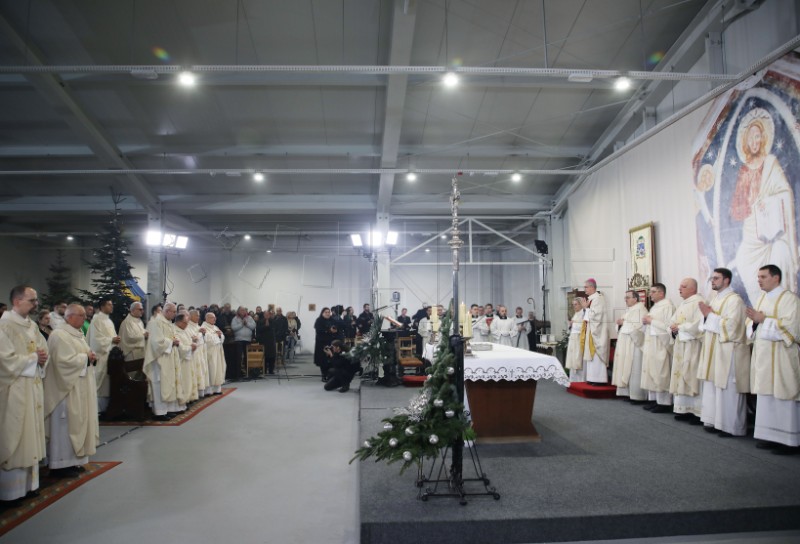 Polnoćka u bogoslužnom prostoru bl. Alojzija Stepinca 