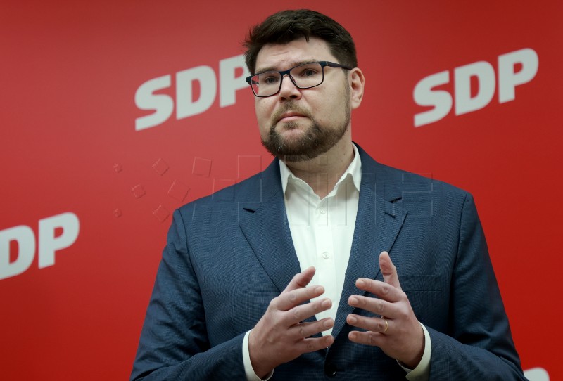 Konferencija za medije SDP-a na temu:  "Kako Plenković pokušava ukrasti mirovine"