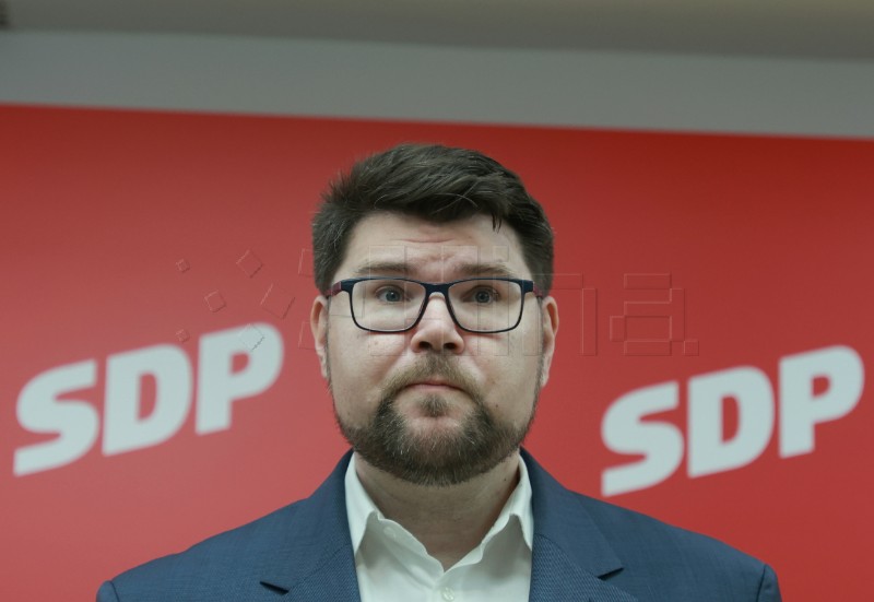 Konferencija za medije SDP-a na temu:  "Kako Plenković pokušava ukrasti mirovine"