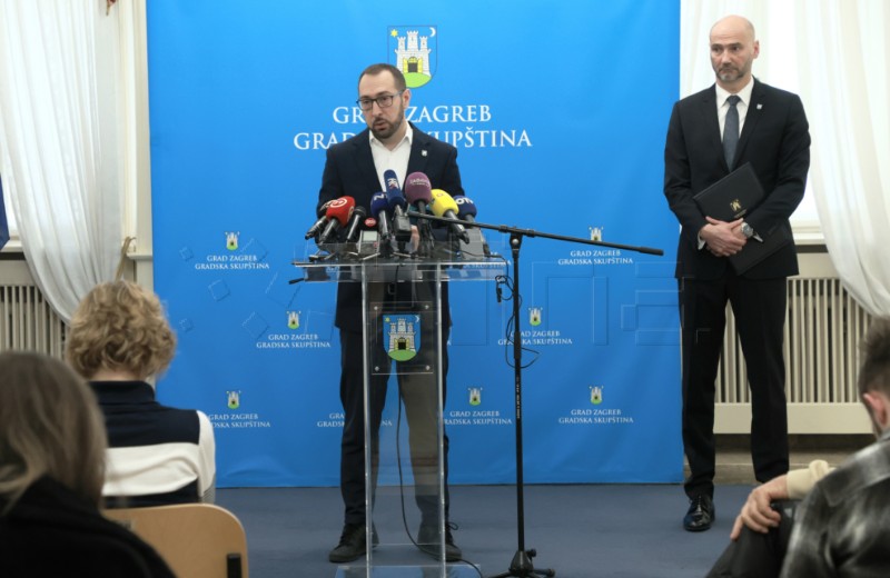 Konferencija za medije Tomislava Tomaševića i Joška Klisovića