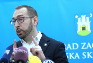 Konferencija za medije Tomislava Tomaševića i Joška Klisovića