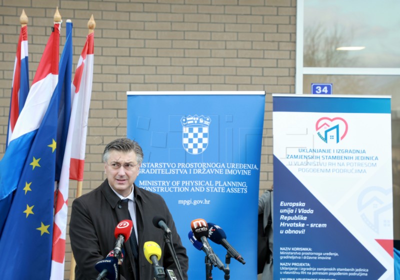 Plenković: Obnova nije moguća preko noći, L'Aquila se obnavljala 14 godina