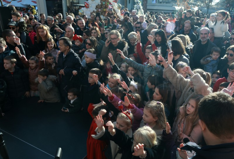 Zagreb organises first noon New Year's Eve party for children