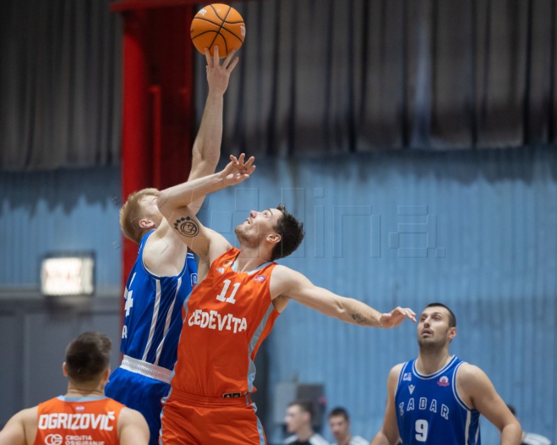 Košarka: Cedevita Junior - Zadar