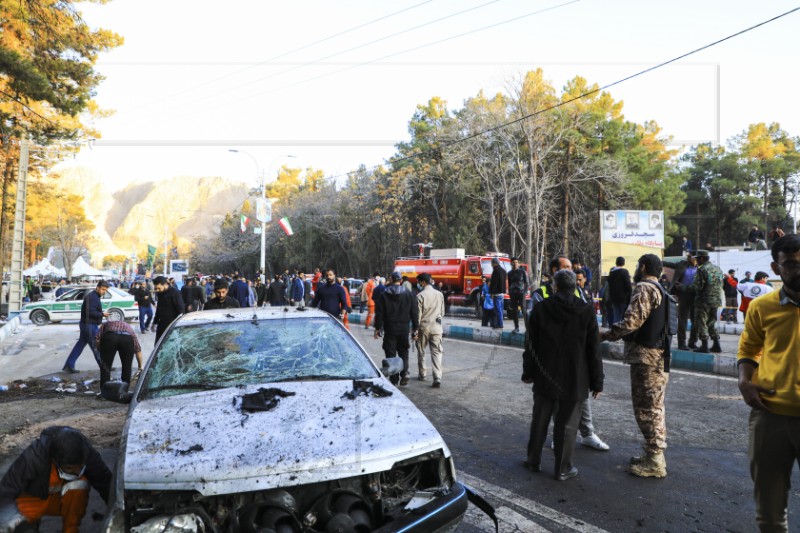 U dvostrukoj eksploziji kod groba ubijenog iranskog generala 95 mrtvih