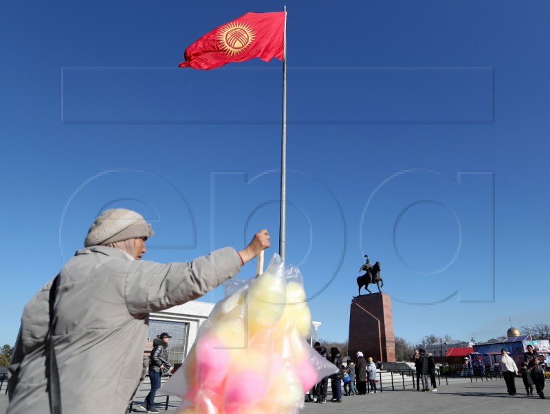 KYRGYZSTAN FLAG