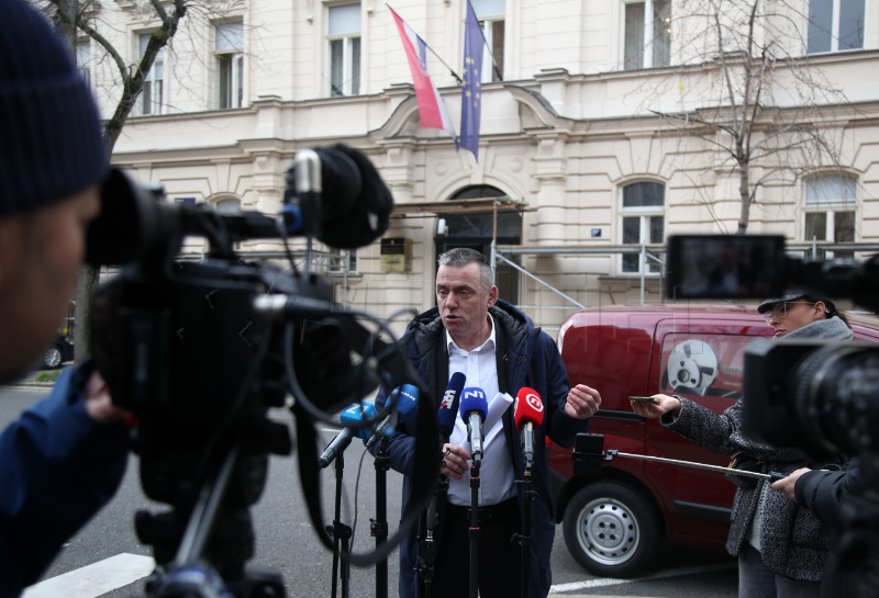 Konferencija za medije Stipe Mlinarića