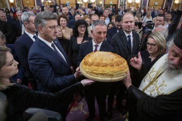 Primanje u povodu proslave Božića po julijanskom kalendaru