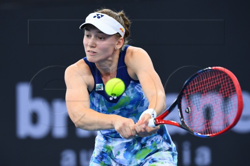 WTA Brisbane: Slavlje Rybakine