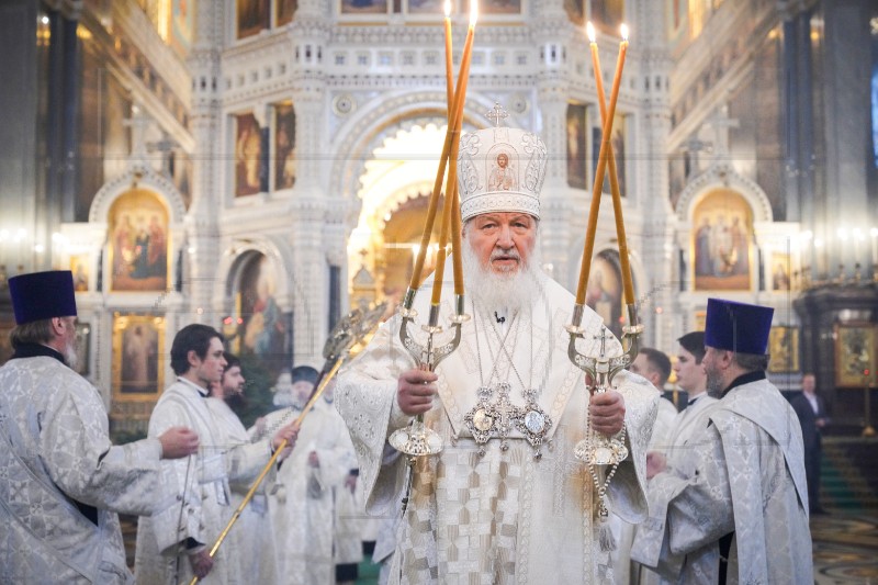 Pravoslavni patrijarh Kiril pozvao da se vjerom odupre napadu na Rusiju