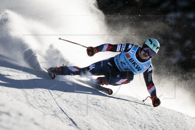 SWITZERLAND ALPINE SKIING