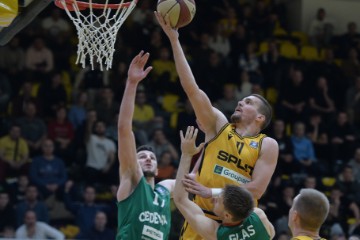 Utakmica 16. kola regionalne košarkaške ABA lige Split - Cedevita Olimpija 