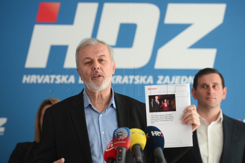 Konferencija za medije HDZ-a SDŽ