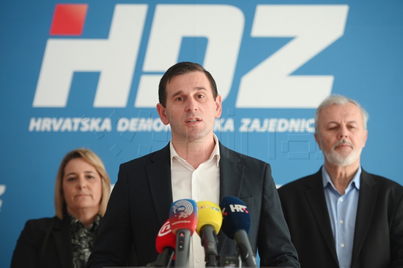 Konferencija za medije HDZ-a SDŽ